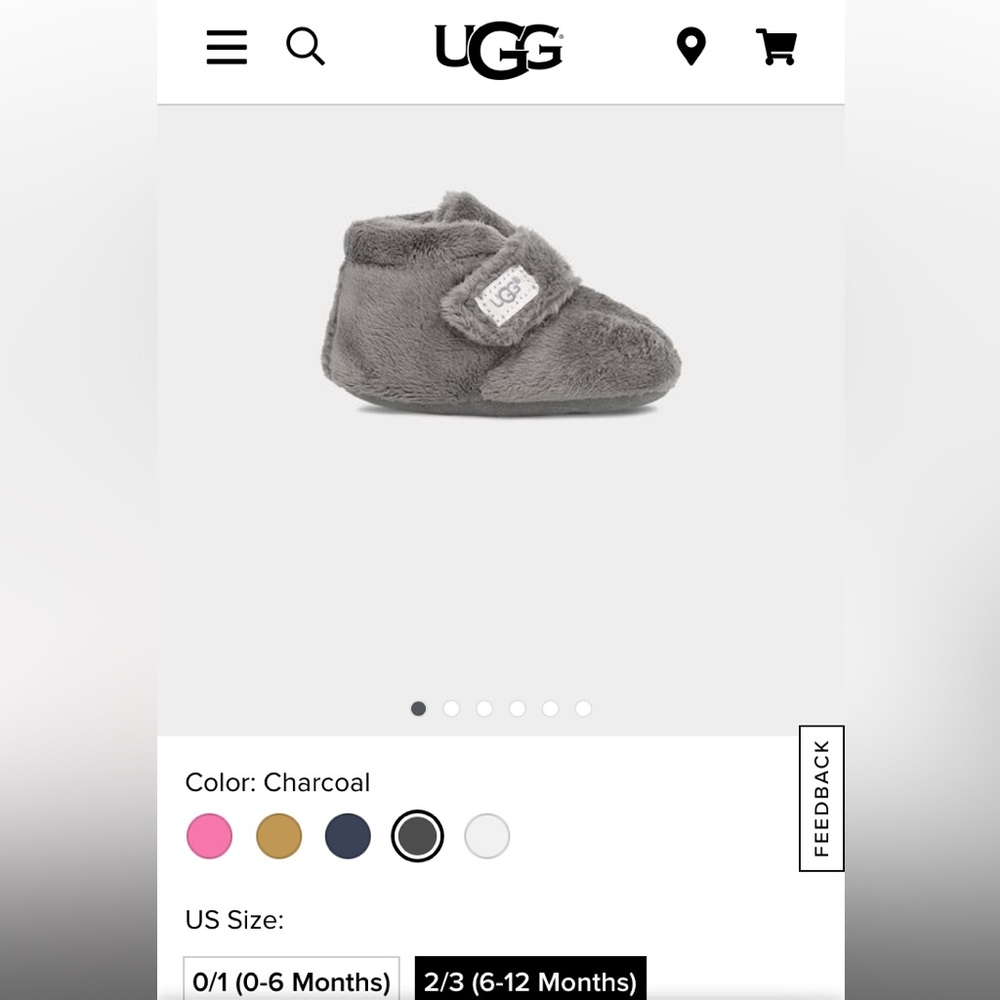 UGG Bixbee Baby Bootie NWOT